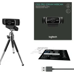 Logitech C922 Pro Stream Webcam 1080P Camera for HD Video Streaming