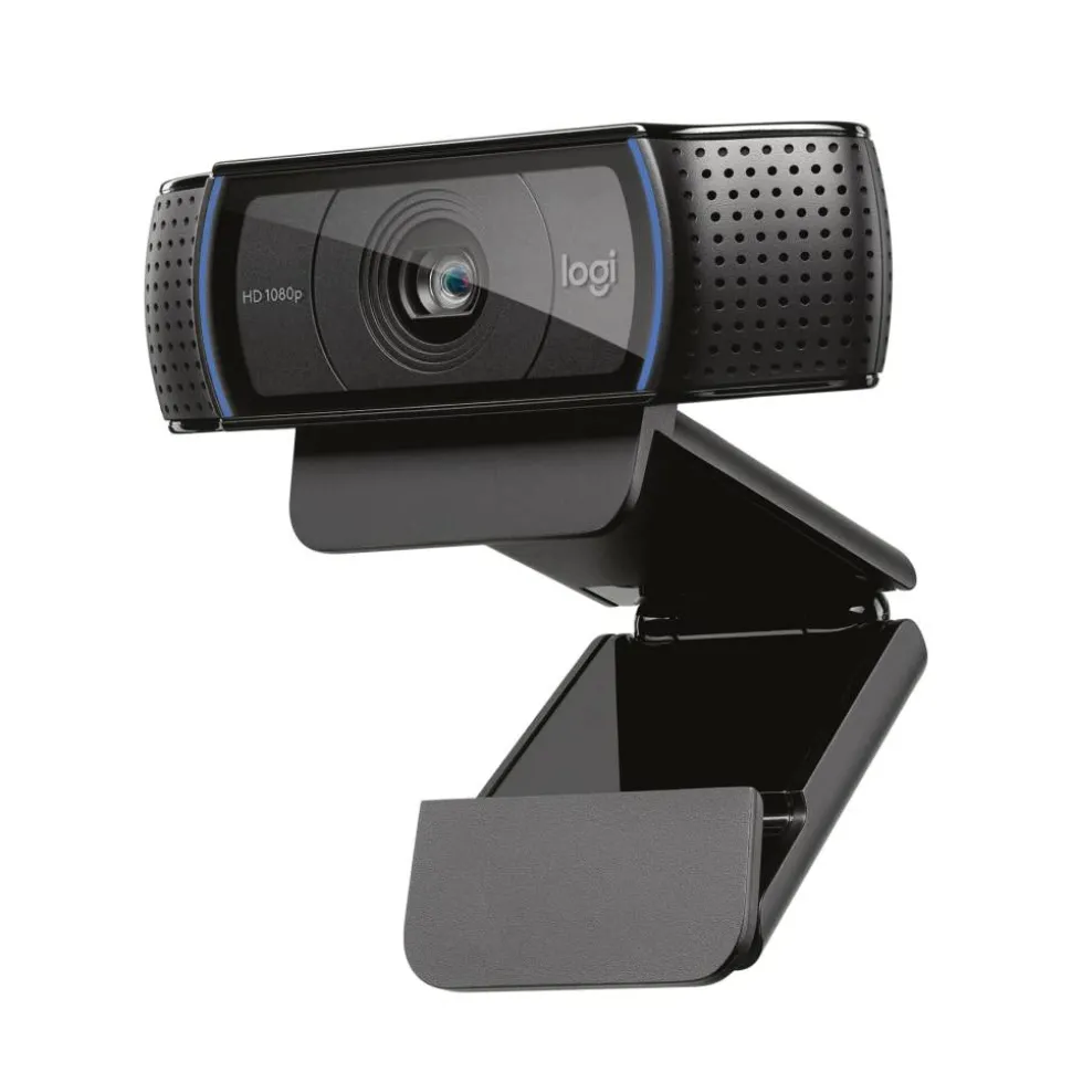 Logitech C920s Pro HD Webcam with Privacy Shutter, Black