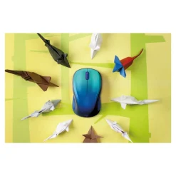 Logitech Design Limited Edition Wireless Optical Mouse, Aurora Blue