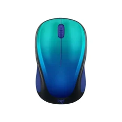 Logitech Design Limited Edition Wireless Optical Mouse, Aurora Blue