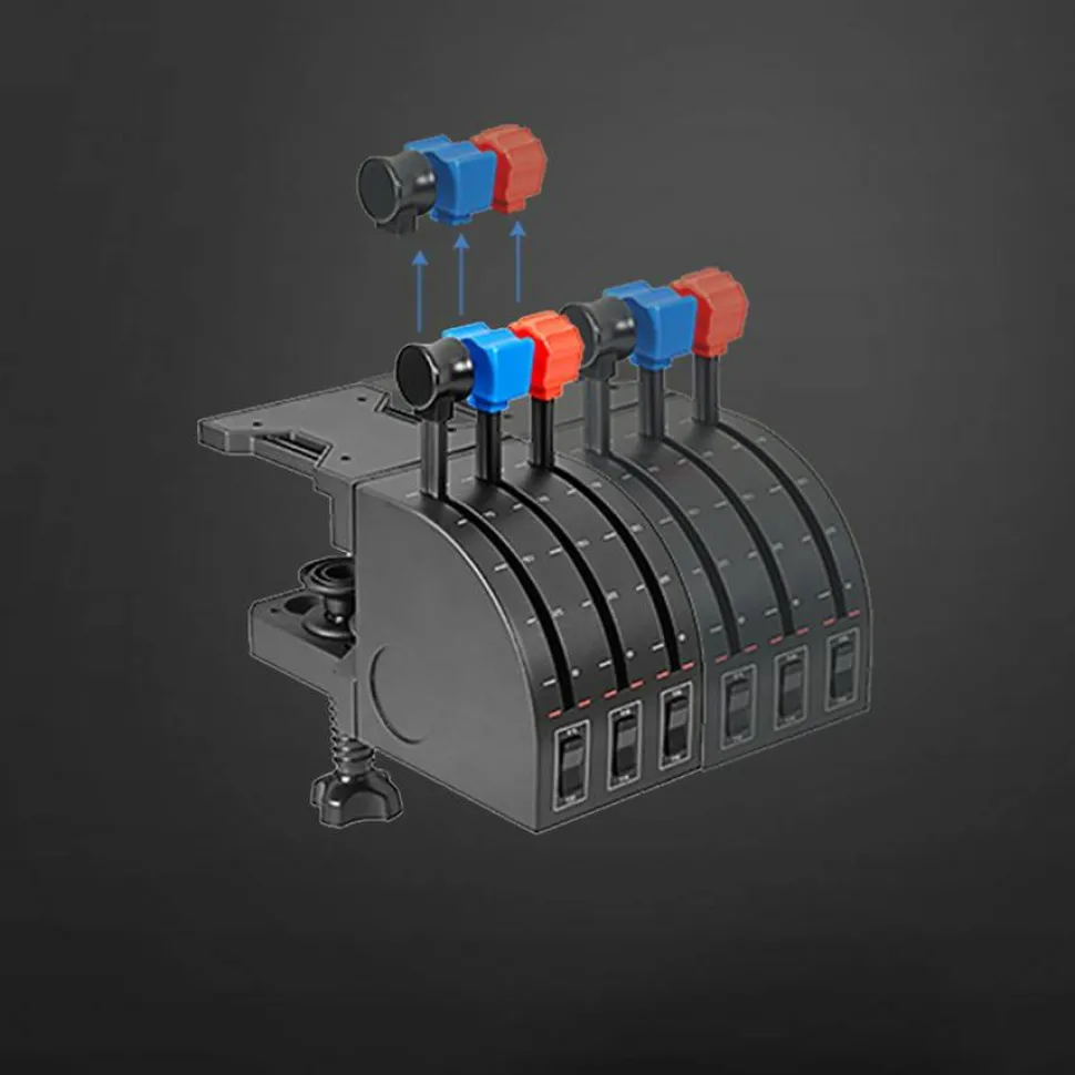 Logitech G Flight Yoke System Professional Simulation Yoke and Throttle Quadrant