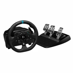 Logitech G923 Gaming Steering Wheel, Gaming Pedal