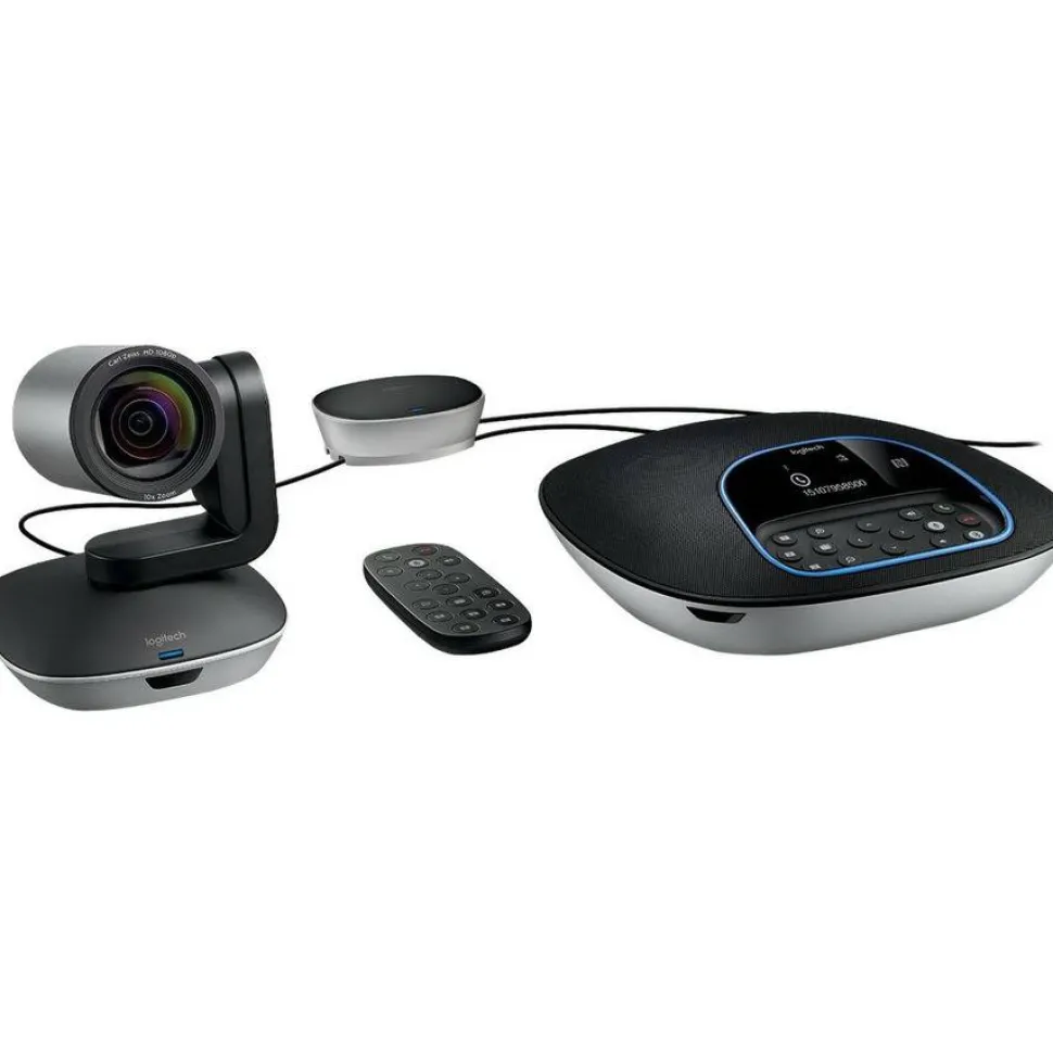 Logitech GROUP Video and Audio Conferencing System