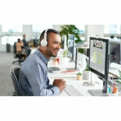 Logitech H390 On-Ear USB Headset with Noise-Cancelling Mic, Black