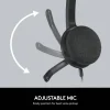 Logitech H340 USB Headset, Black