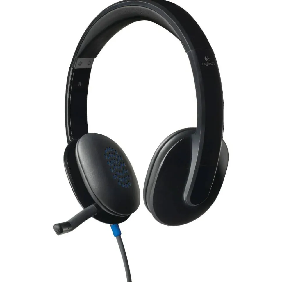 Logitech H540 USB Headset with Noise-Cancelling Mic