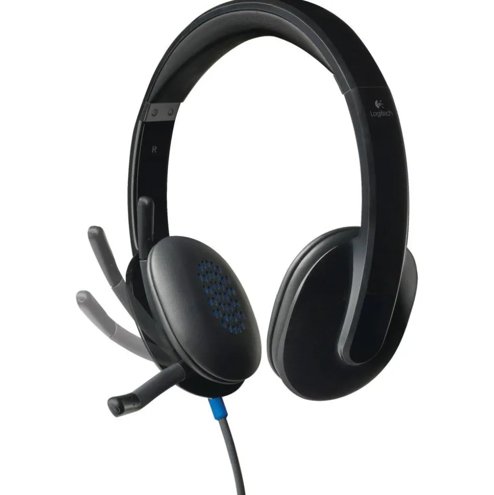 Logitech H540 USB Headset with Noise-Cancelling Mic