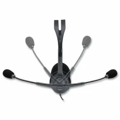 Logitech H111 Wired Headset, Stereo Headphones with Noise-Cancelling Microphone, 3.5 mm Audio Jack