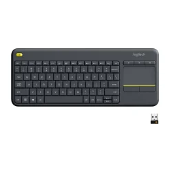 Logitech K400 Plus Wireless Touch Keyboard, Black, 920-007119