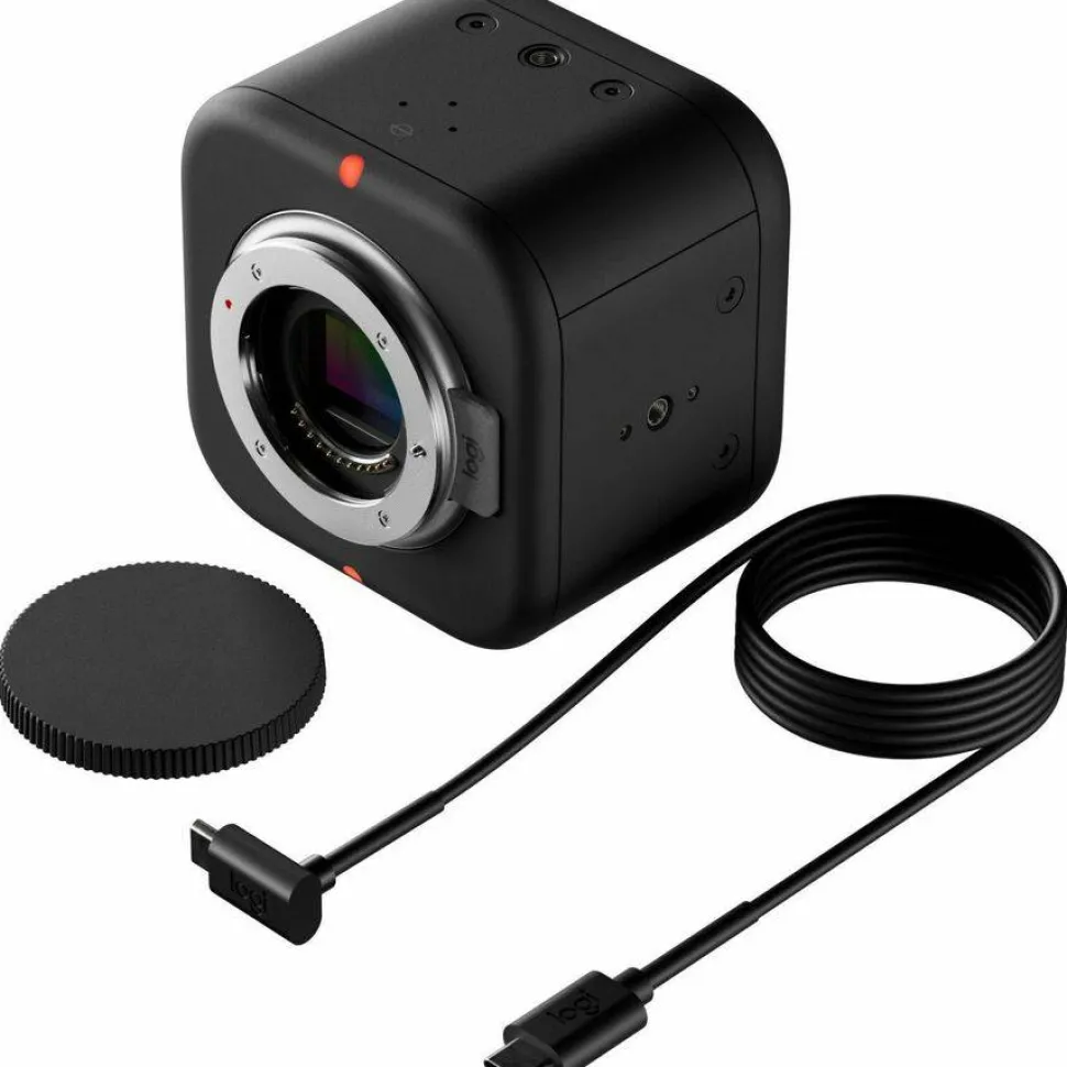 Logitech Mevo Core Wireless Live Streaming Camera, 4K Video Camera With Interchangeable Lens, Multicam Ready, Intuitive App Control