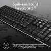 Logitech MK270 Wireless Straight Full-Size Keyboard & Mouse, Black