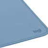 Logitech Mouse Pad - Studio Series, Computer Mouse Mat with Anti-slip Rubber Base, Spill-Resistant Surface, Blue Grey