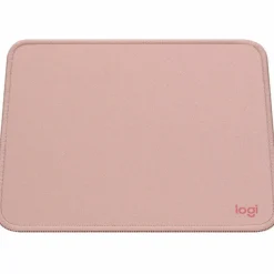 Logitech Mouse Pad - Studio Series, Computer Mouse Mat with Anti-slip Rubber Base, Spill-Resistant Surface, Darker Rose