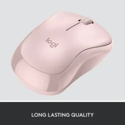 Logitech M220 SILENT Wireless Mouse, Rose