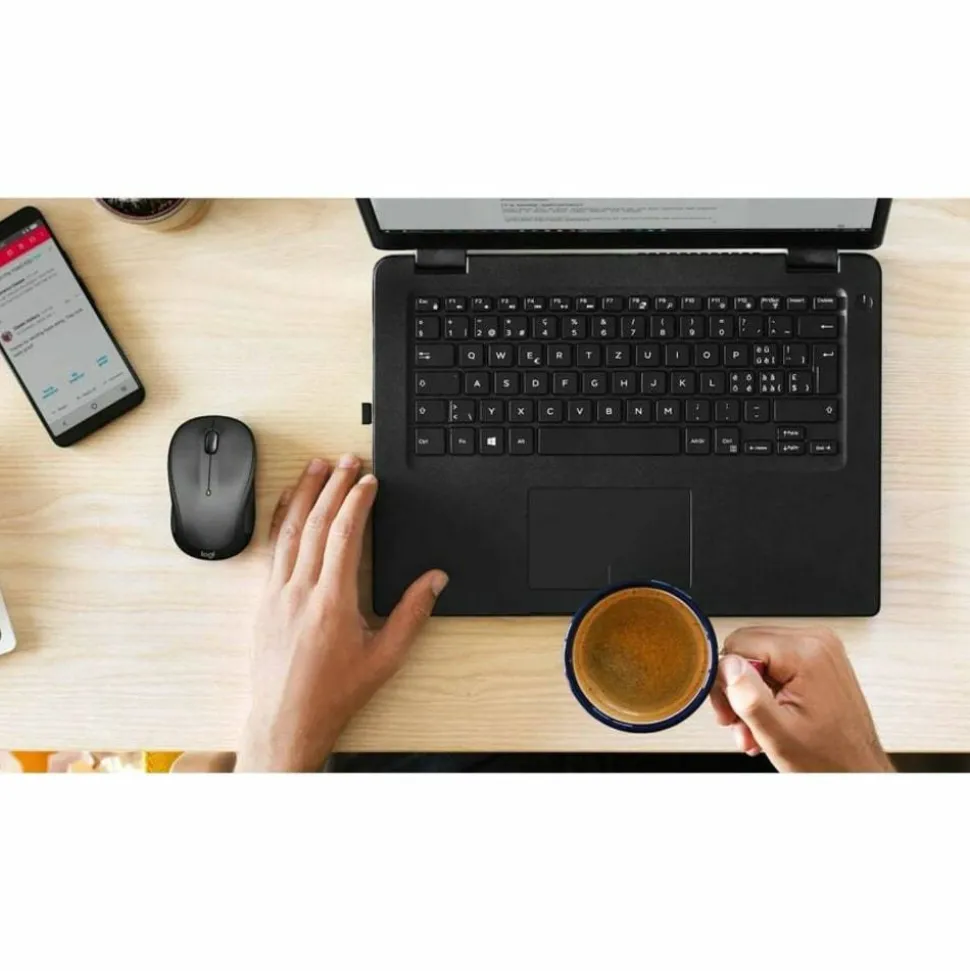 Logitech M325s Wireless Mouse, Black