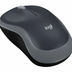Logitech M185 Wireless Mouse, 2.4GHz with USB Mini Receiver, 1000 DPI Optical Tracking, Swift Grey