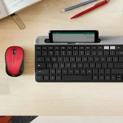 Logitech M325 Wireless Mouse, Red
