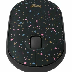 Logitech M340 Wireless Mouse with Limited Edition Prints, USB Receiver and Silent Clicks, Portable Wireless Mouse for Laptop, PC, Windows, Chrome, Surface, Speckles