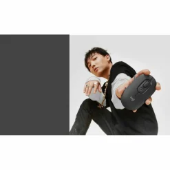 Logitech POP Mouse, Compact and Portable Wireless Bluetooth Mouse With Programmable Buttons and Quiet Clicks, Graphite