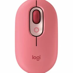 Logitech POP Mouse, Wireless Mouse with Customizable Emojis, SilentTouch Technology, Precision/Speed Scroll, Heartbreaker Rose