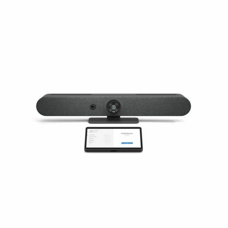 Logitech Rally Bar Mini + Tap IP Graphite Bundle for Video Meeting Rooms