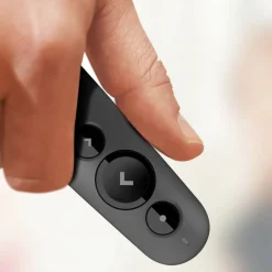 Logitech R500s Laser Presentation Remote, Bluetooth, USB-A Receiver, Presentation Clicker with Laser Pointer (Class 1) for Powerpoint, Keynote, Google Slides