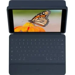 Logitech Rugged Combo 3 iPad Keyboard Case with Smart Connector for iPad (7th, 8th, and 9th generation) - Classic Blue