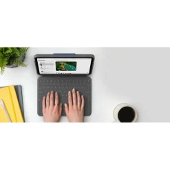Logitech Rugged Folio Rugged Keyboard/Cover Case (Folio) for 10.9