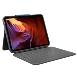 Logitech Rugged Folio Rugged Keyboard/Cover Case (Folio) for 10.9