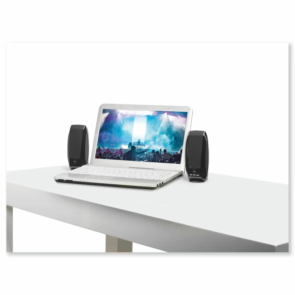Logitech S-150 Digital USB Speaker System, Black