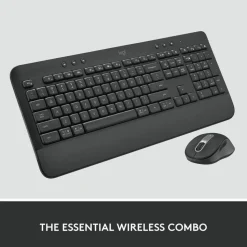 Logitech Signature MK650 Combo for Business, Wireless Mouse and Keyboard, Logi Bolt, Bluetooth, SmartWheel, Globally Certified, Graphite