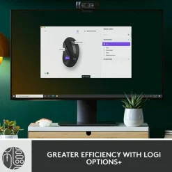 Logitech Signature MK650 Combo for Business, Wireless Mouse and Keyboard, Logi Bolt, Bluetooth, SmartWheel, Globally Certified, Graphite