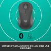 Logitech Signature M550 L Full Size Wireless Mouse - For Large Sized Hands, 2-Year Battery, Silent Clicks, Bluetooth, Graphite