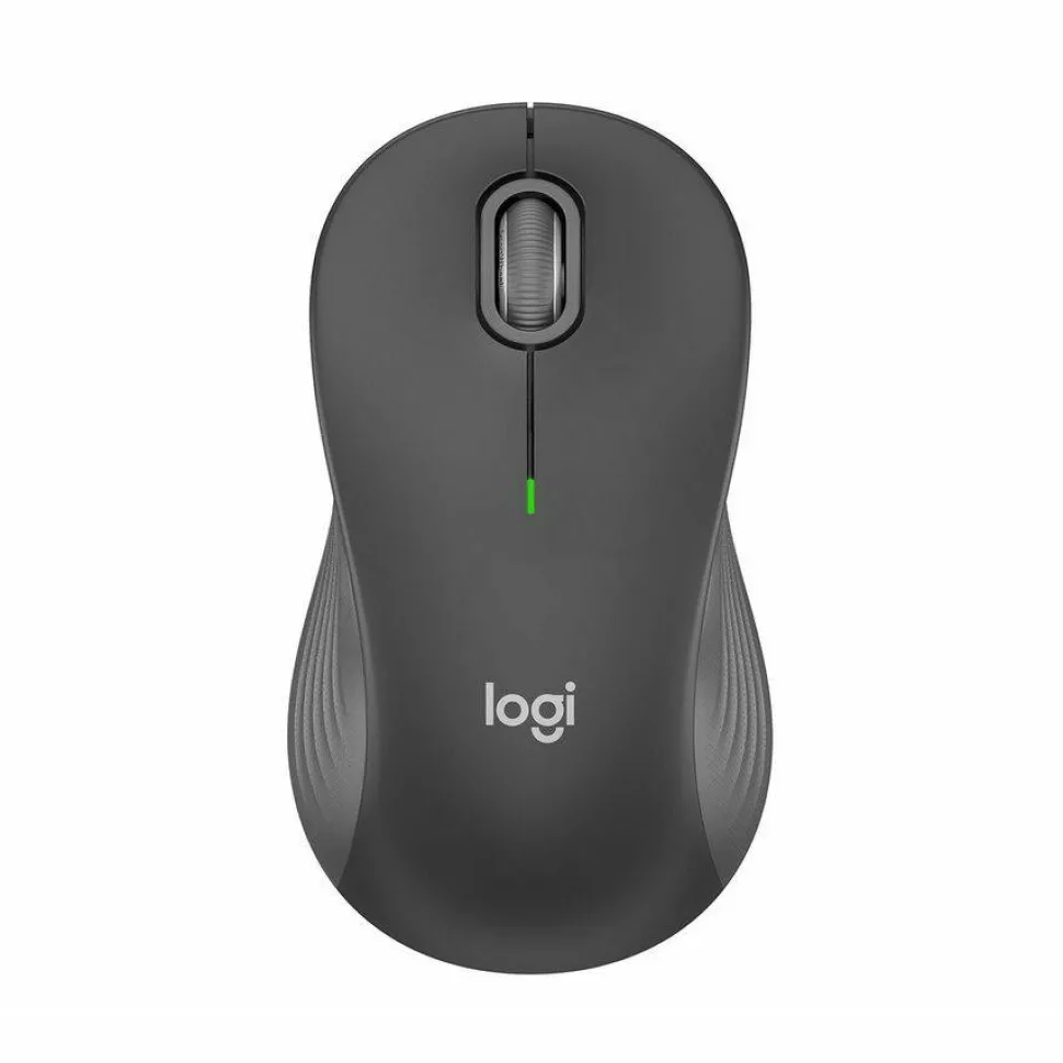 Logitech Signature M550 L Full Size Wireless Mouse - For Large Sized Hands, 2-Year Battery, Silent Clicks, Bluetooth, Graphite