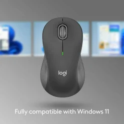 Logitech Signature M550 L Full Size Wireless Mouse - For Large Sized Hands, 2-Year Battery, Silent Clicks, Bluetooth, Graphite