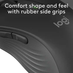 Logitech Signature M650 L Full Size Wireless Mouse, Graphite