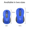 Logitech Signature M650 L Full-Size Wireless Mouse, Blue, 910-006232