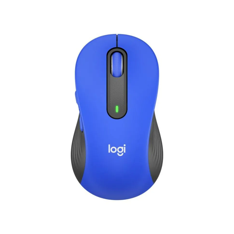 Logitech Signature M650 L Full-Size Wireless Mouse, Blue, 910-006232