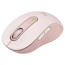 Logitech Signature M650 Wireless Mouse, Medium, 2.4 GHz Frequency/33 ft Wireless Range, Right Hand Use, Rose