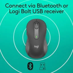 Logitech Signature M650 Wireless Mouse, Graphite