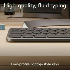 Logitech Signature Slim Wired Combo MK625 for Business, Optical Wired Mouse, Full-Size Keyboard, Plug-and-Play, Graphite