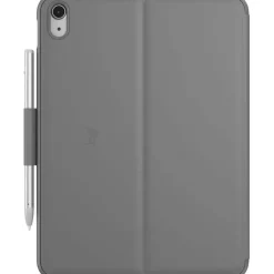 Logitech Slim Folio Keyboard Case for iPad (10th gen & A16) with Integrated Bluetooth Wireless Keyboard, Oxford Gray