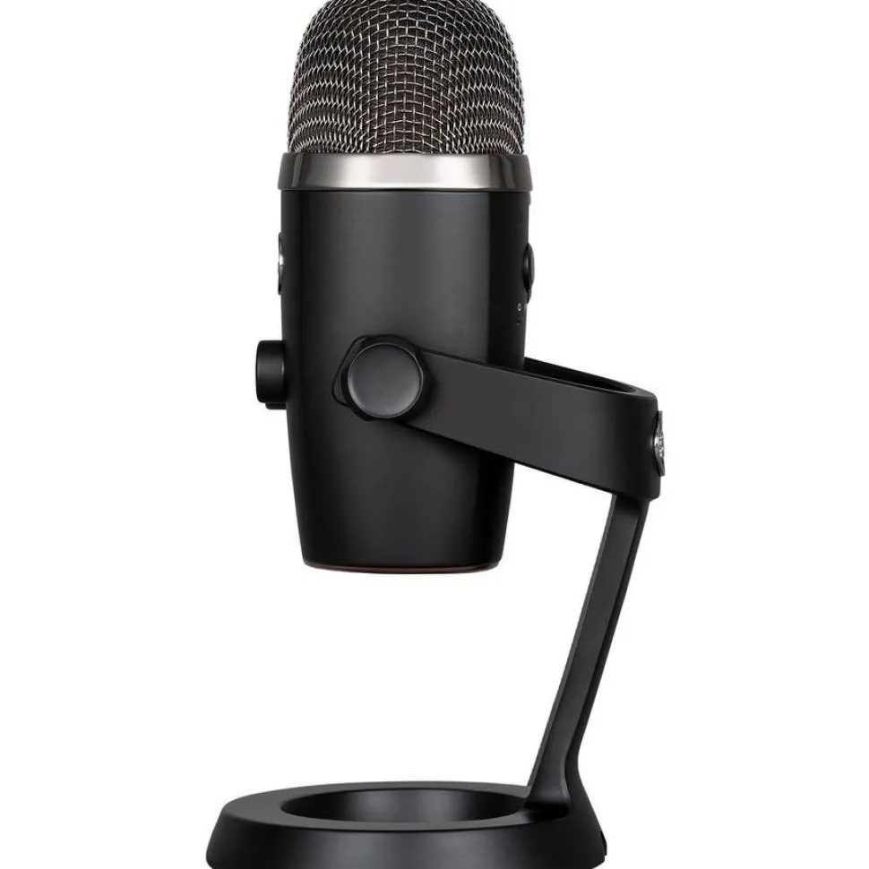 Logitech Yeti Nano Wired Condenser Microphone for Podcasting, Conferencing - Black