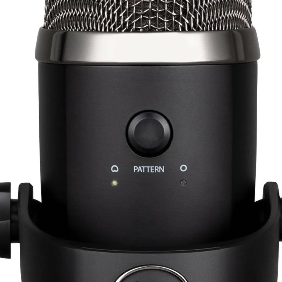 Logitech Yeti Nano Wired Condenser Microphone for Podcasting, Conferencing - Black