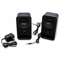 Logitech Z150 Multimedia Speakers, 3.5 mm Jack, Black