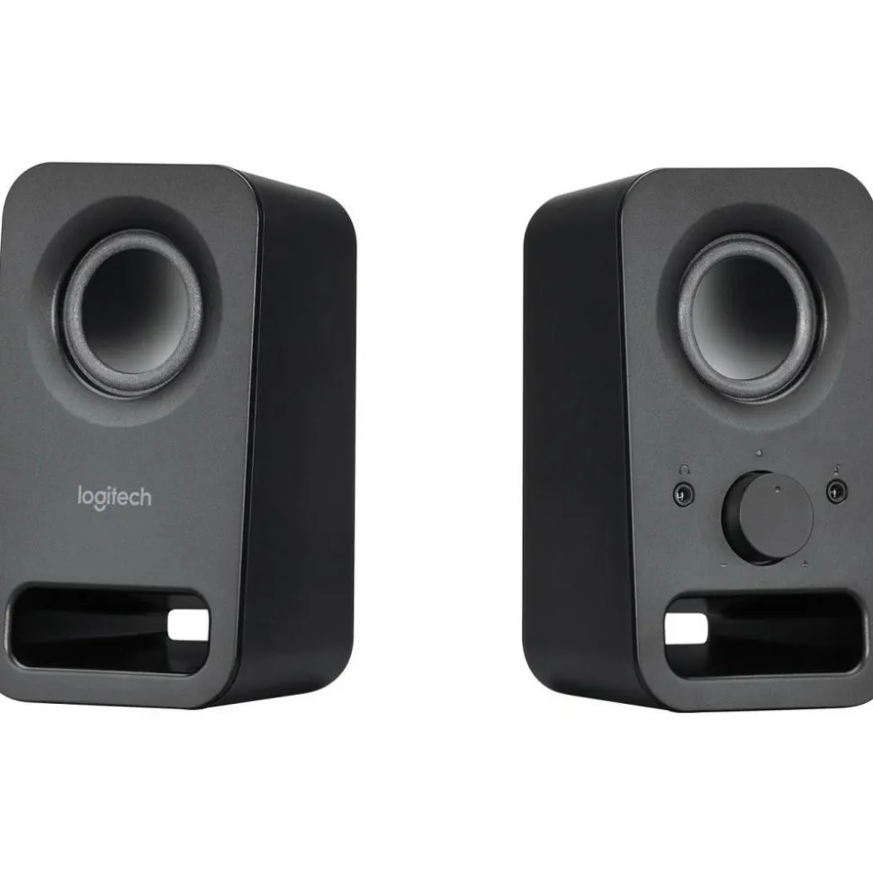 Logitech Z150 Multimedia Speakers, 3.5 mm Jack, Black