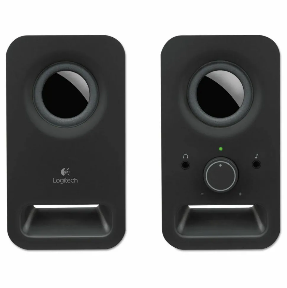 Logitech Z150 Multimedia Speakers, 3.5 mm Jack, Black