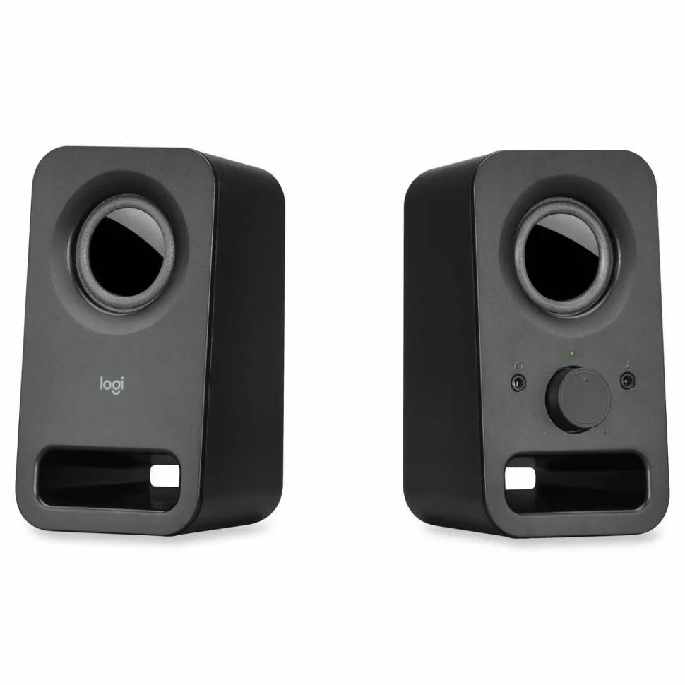 Logitech Z150 Multimedia Speakers, 3.5 mm Jack, Black