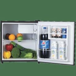 Lorell 1.6 Cu Ft Compact Refrigerator, Black