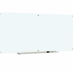Lorell Glass Unframed Dry-Erase Whiteboard, 36